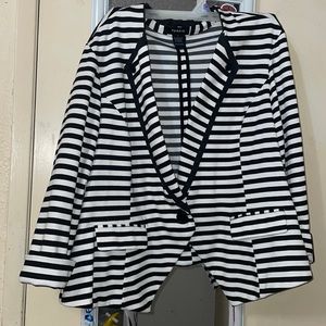 Stripe blazer